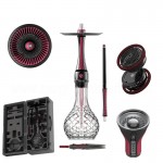 Maxx Royal Ruby Black Nargile Seti